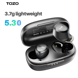 TOZO A1 Bluetooth 5.3 Earphones ,Wireless Headphones Mini , In-ear Earbuds, Built-in Microphone, Immersive Sound Headset